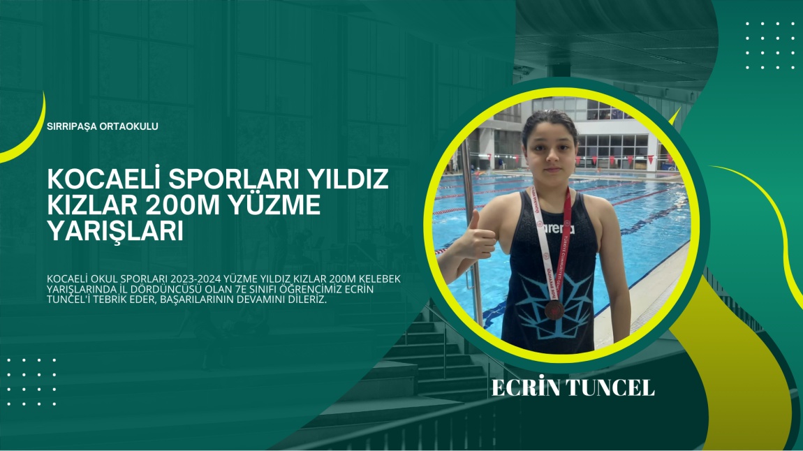 Kocaeli Okul Sporları 2023-2024 Yüzme Yıldız Kızlar 200M Kelebek Yarışları